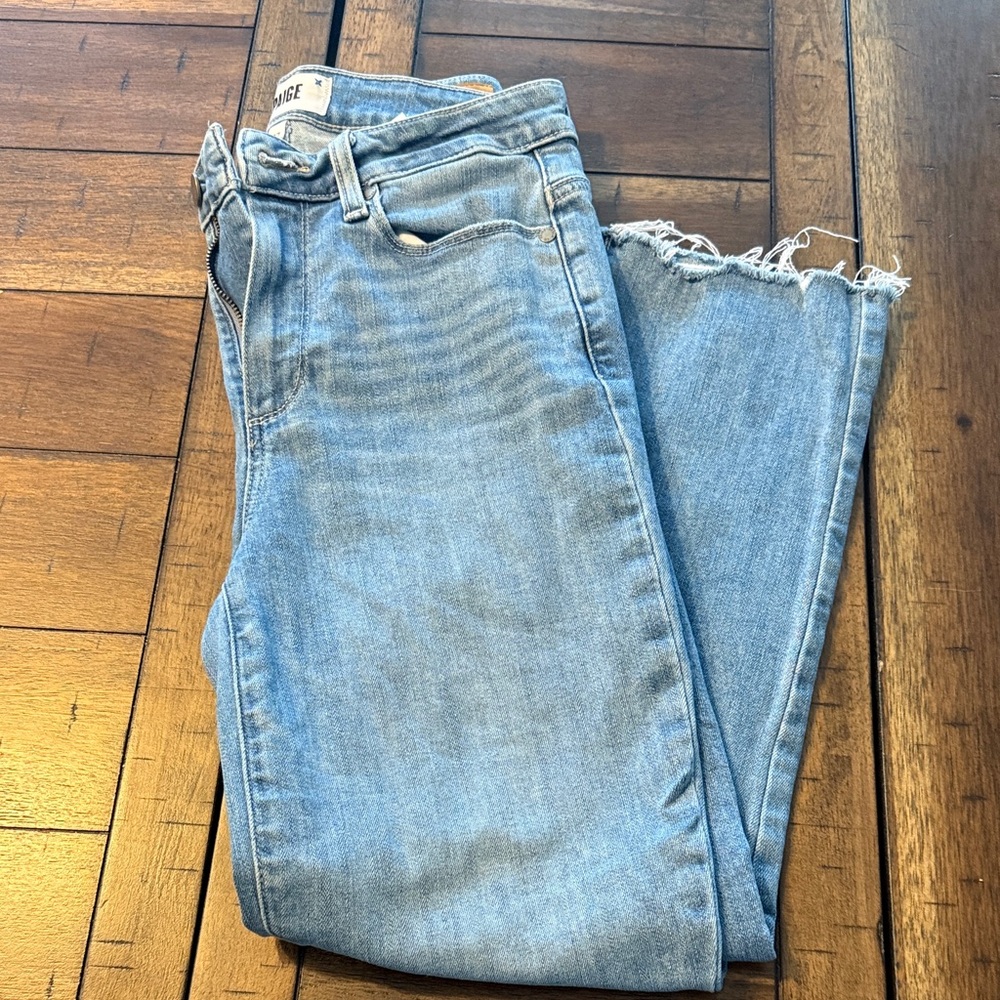 PAIGE Sky Blue Ankle Jeans